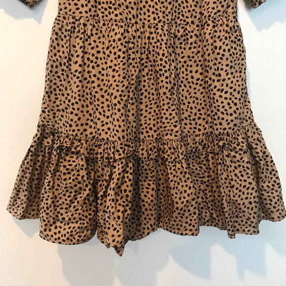 J. Crew Tiered Midi Dress with Puff Sleeve EUC - Picture 2 of 7